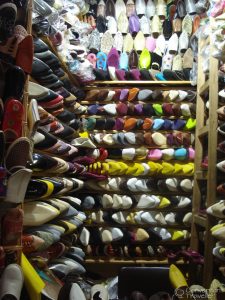 Babouches souk, Fes, Morocco