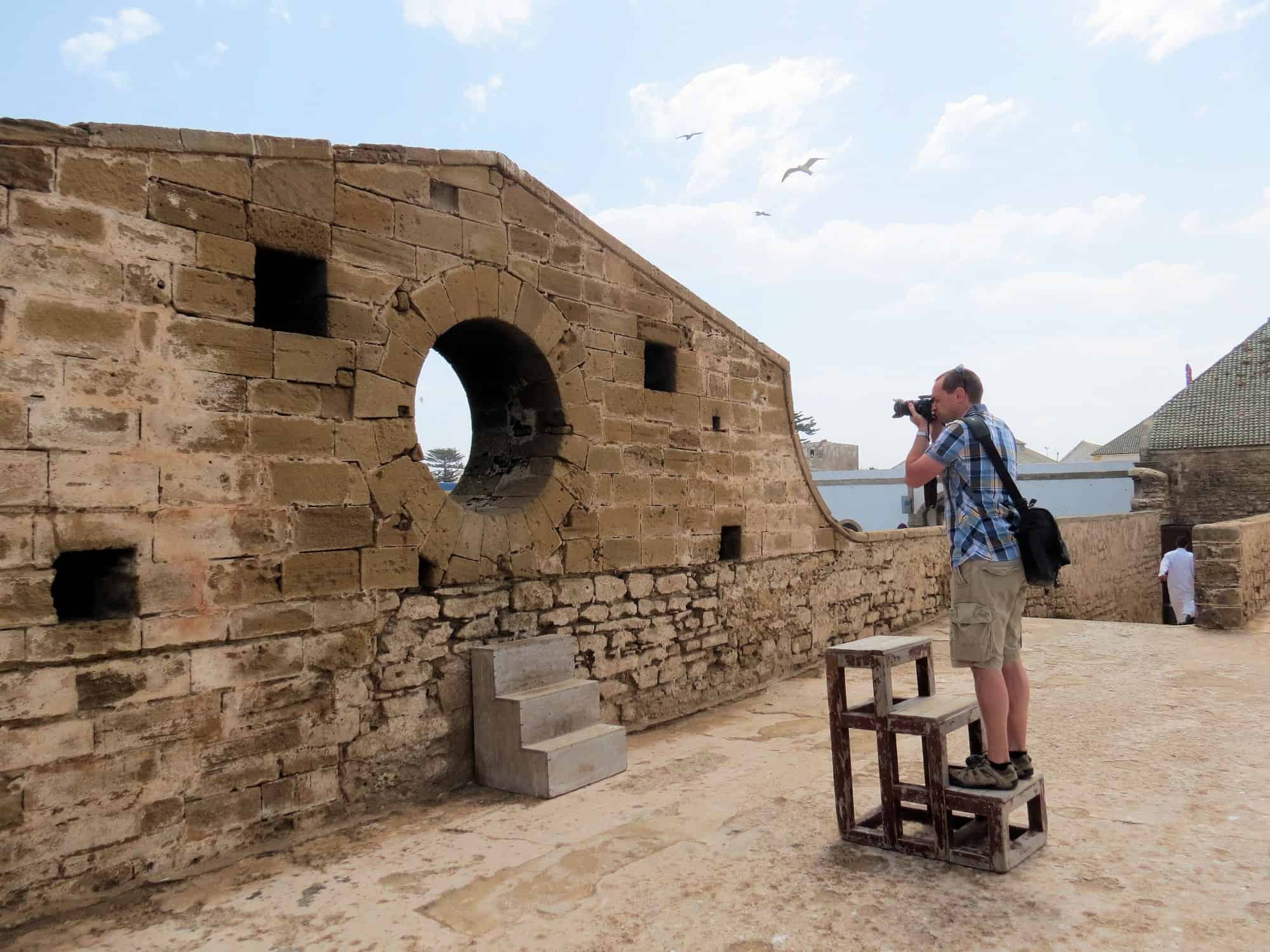 Behind that iconic view of Essaouira from the fort, Morocco