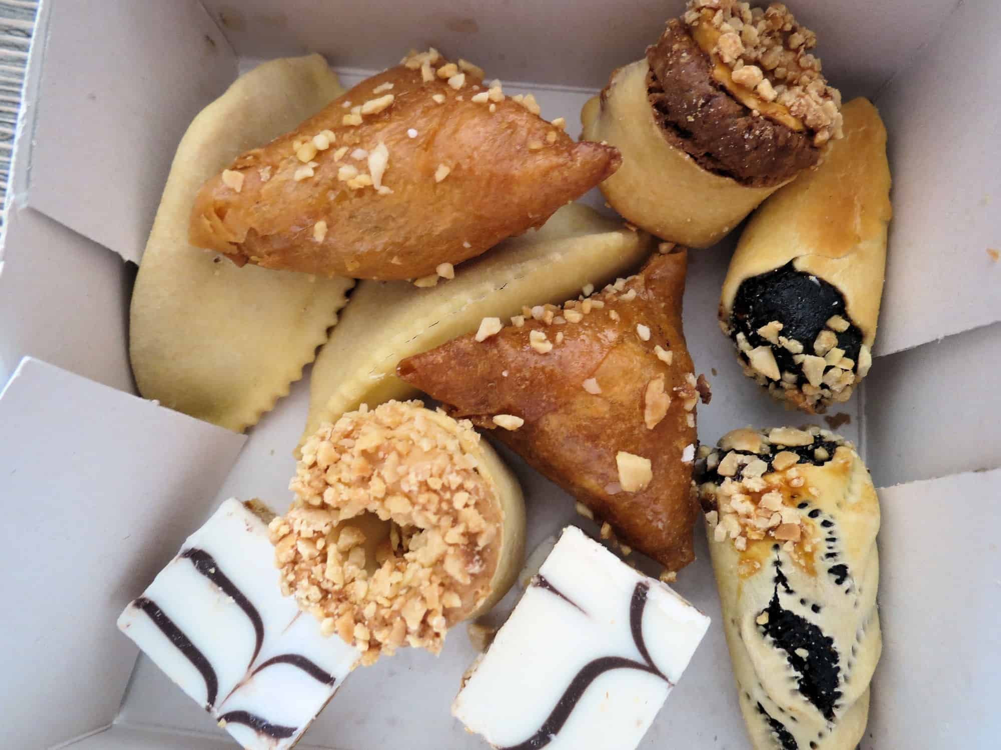 Moroccan pastries in Essaouira