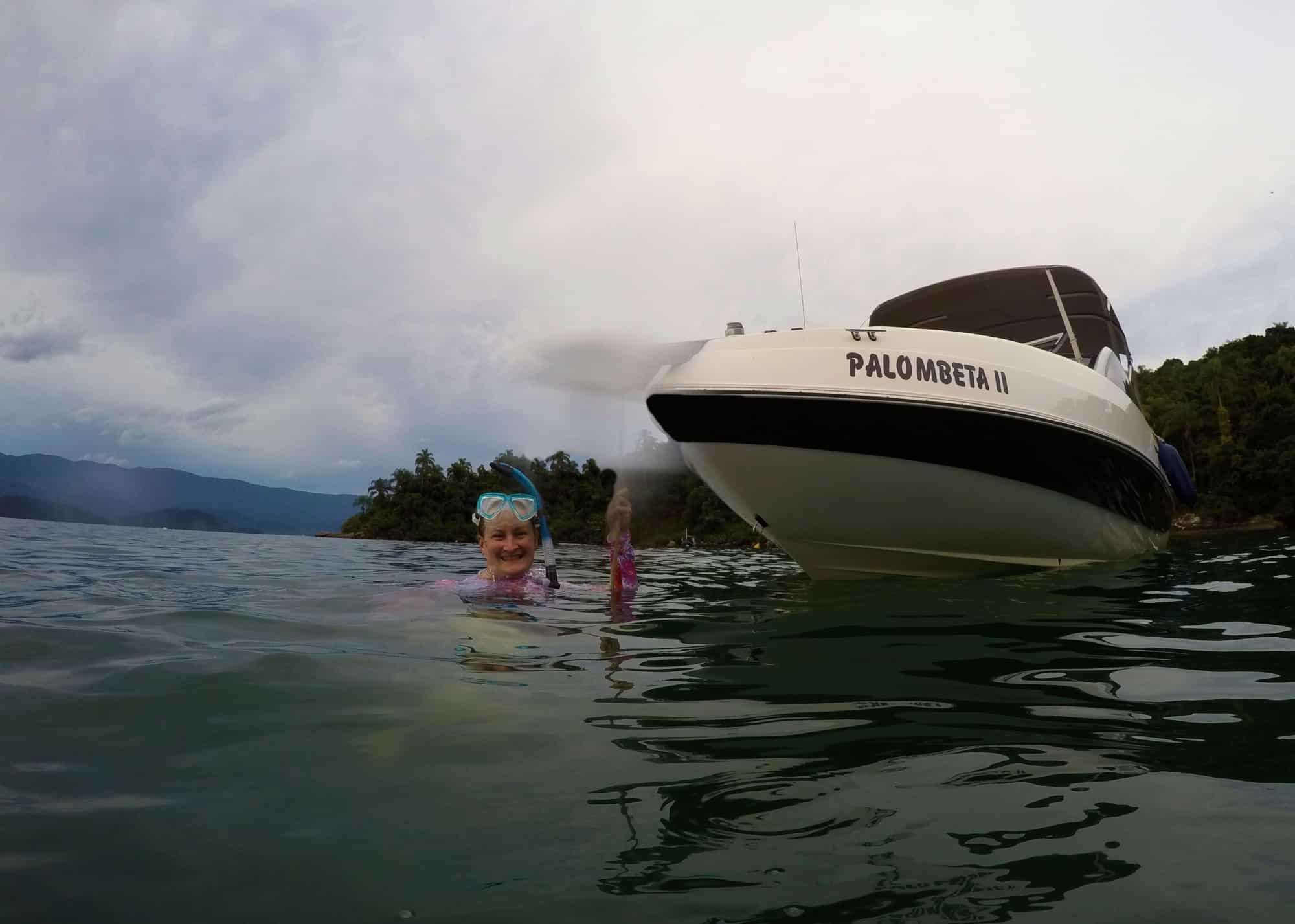 Paraty speedboat tour - Palombeta, Brazil