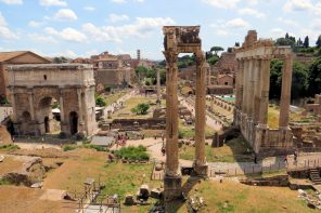 Roman Forum from the Capitoline Museum, Rome