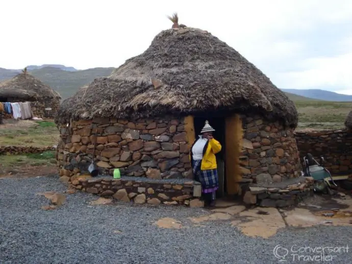 Quad biking in the Basotho village at Sani Pass, Lesotho