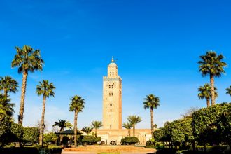 Tipping in Morocco - Koutoubia mosque in Marrakech