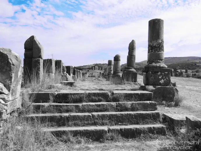 Volubilis day trip from Fes or Meknes, and Moulay Idriss, Morocco