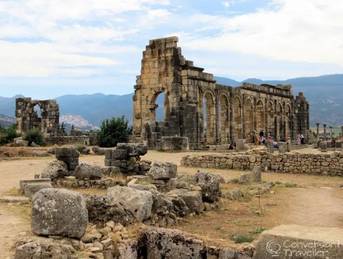 Volubilis day trip from Fes or Meknes, and Moulay Idriss, Morocco