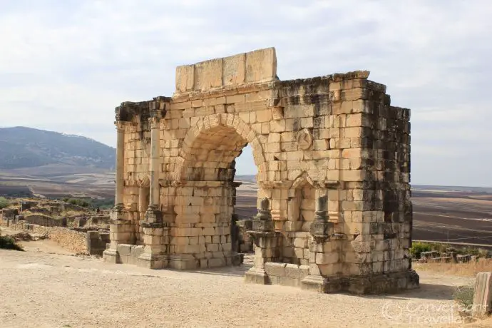 Volubilis day trip from Fes or Meknes, and Moulay Idriss, Morocco