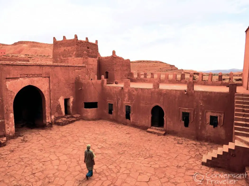 Inside Tamdaght Kasbah, Morocco