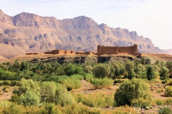 Tamnougalt Ksar, Draa Valley, Morocco