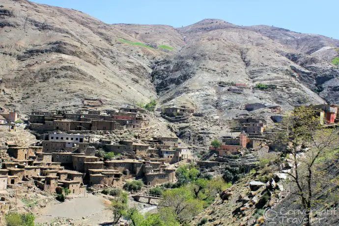 On the way up the Tizi n Tichka Pass, High Atlas Mountains, Morocco