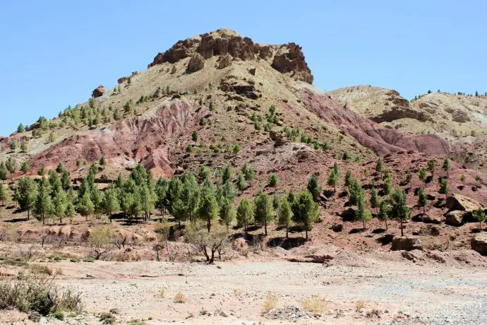 Geologically stunning Ounila Valley, near Telouet, Morocco