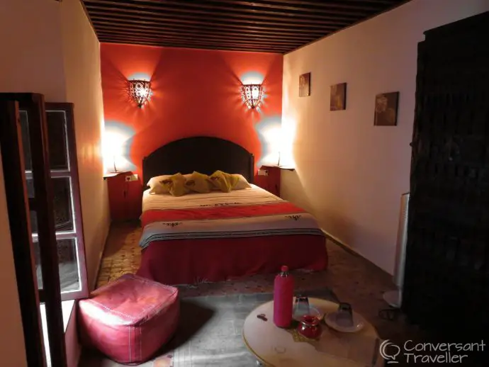 Our Red Room, Riad El Ma, Meknes