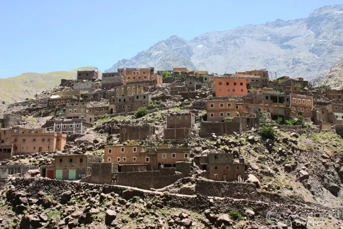 Armed Village near Imlil, Morocco