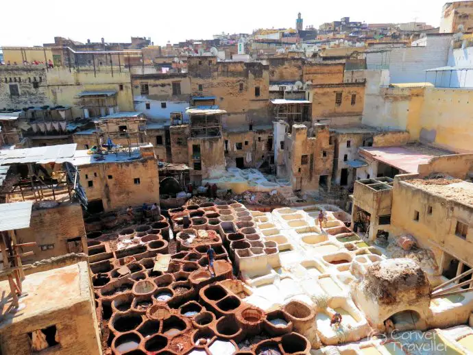 The Tanneries of Fes need no introduction!
