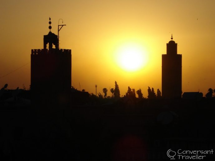 Marrakech, where to eat in Marrakech - Best view in town? Sunset from Le Tanjia, Marrakech, where to eat in Marrakech - Best view in town? Sunset from Le Tanjia,
