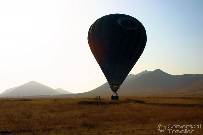 Ballooning over Marrakech