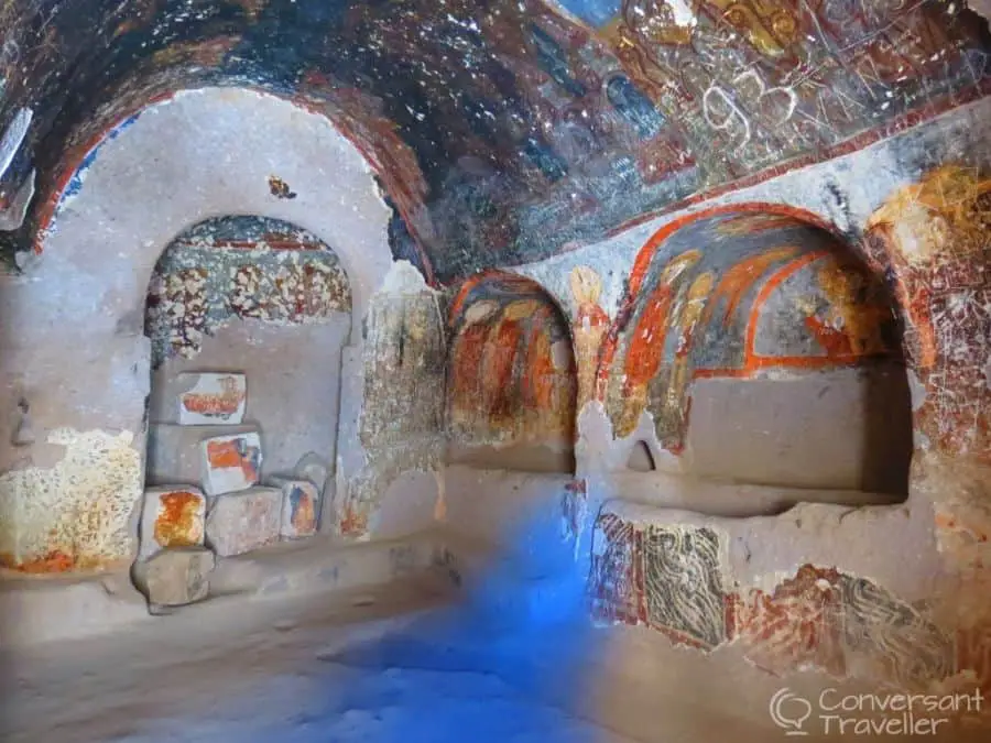 Cave Church in Soganli Valley, Cappadocia,