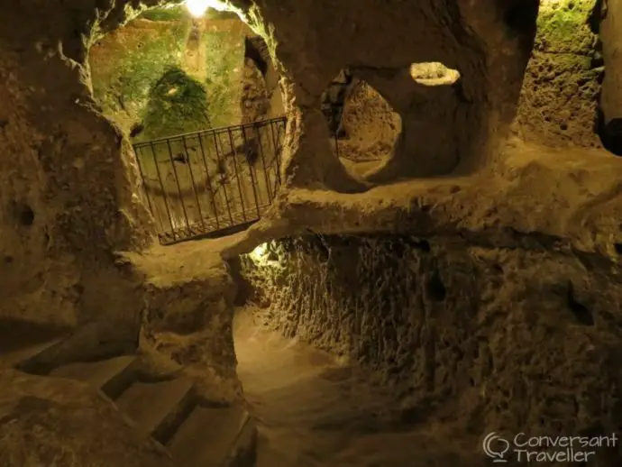 Derinkuyu underground city, Cappadocia, Turkey