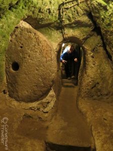 Derinkuyu underground city, Cappadocia, Turkey