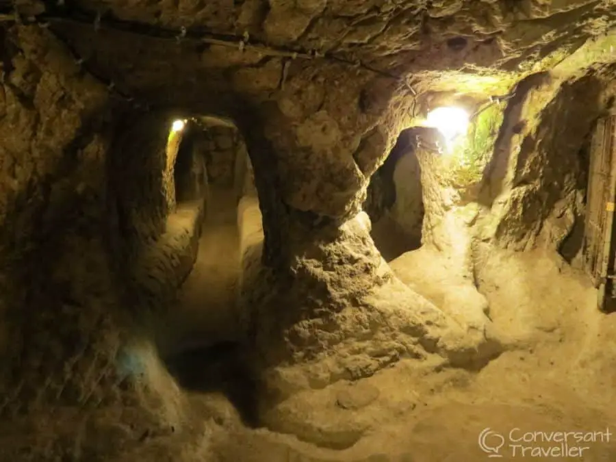 Derinkuyu underground city, Cappadocia, Turkey