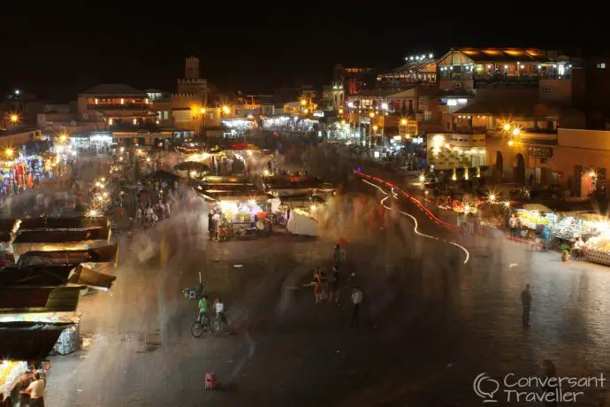 Night market at Djemaa el Fna, Marrakech