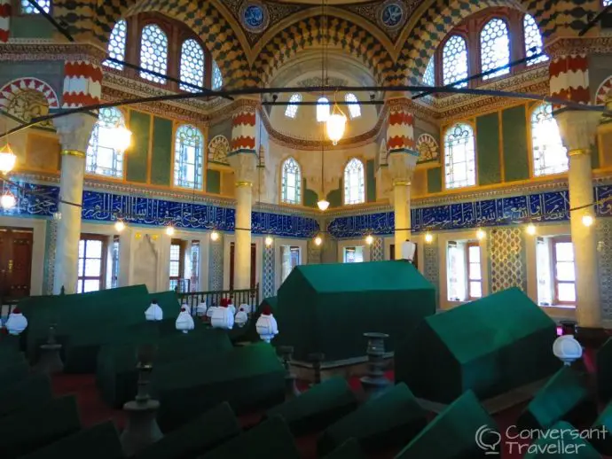 Sultans tombs, Hagia Sophia, Istanbul