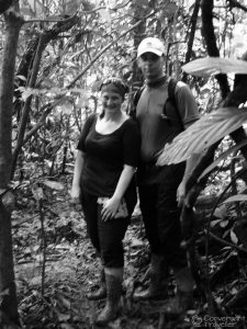 Jungle hiking around Kinabatangan, Borneo