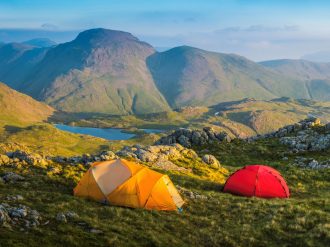 Wild camping in the Lake District
