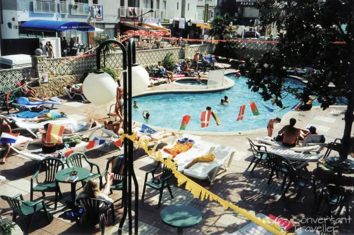 Poolside heaven, Calella, Spain