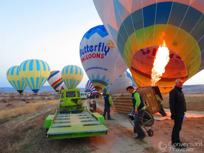 Butterfly Balloons hot air ballooning in Cappadocia review, Turkey