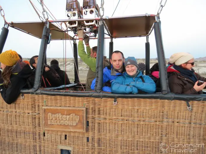 Butterfly Balloons hot air ballooning in Cappadocia review, Turkey