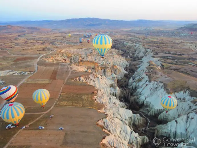 Hot air ballooning in Cappadocia