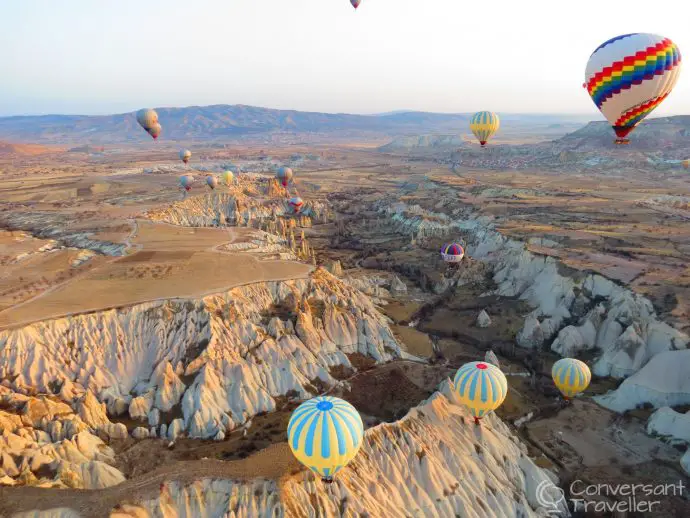 Ballooning over Cappadocia, Turkey