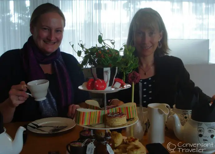 Girlies indulging at the Sanderson, London