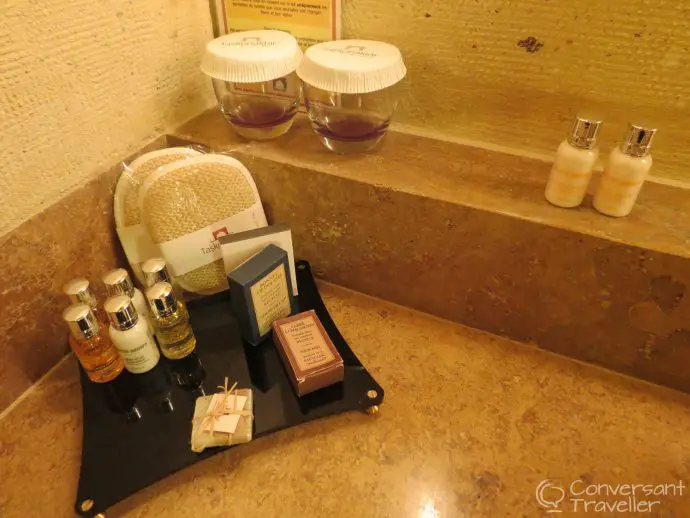 Mmmmm, Molton Brown, I love you!Taskonaklar boutique hotel, Uchisar, Turkey