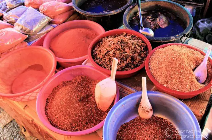 Phousy Market, on the way to Tamarind Cooking School, Luang Prabang, Laos