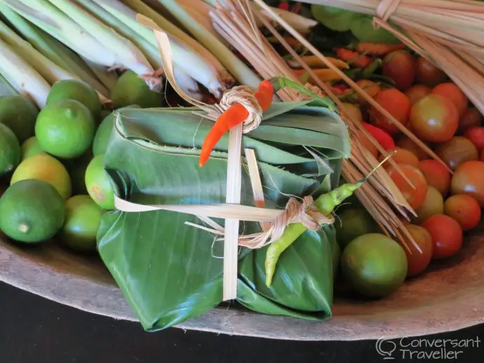 Mok Pa, Tamarind Cooking School, Laos