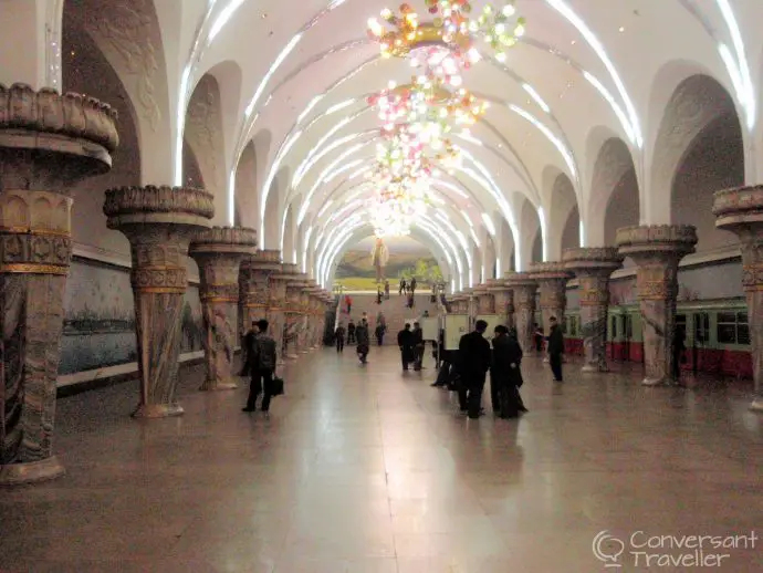 The Pyongyang Metro really is beautiful, North Korea