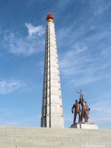 Juche Tower, Pyongyang, North Korea