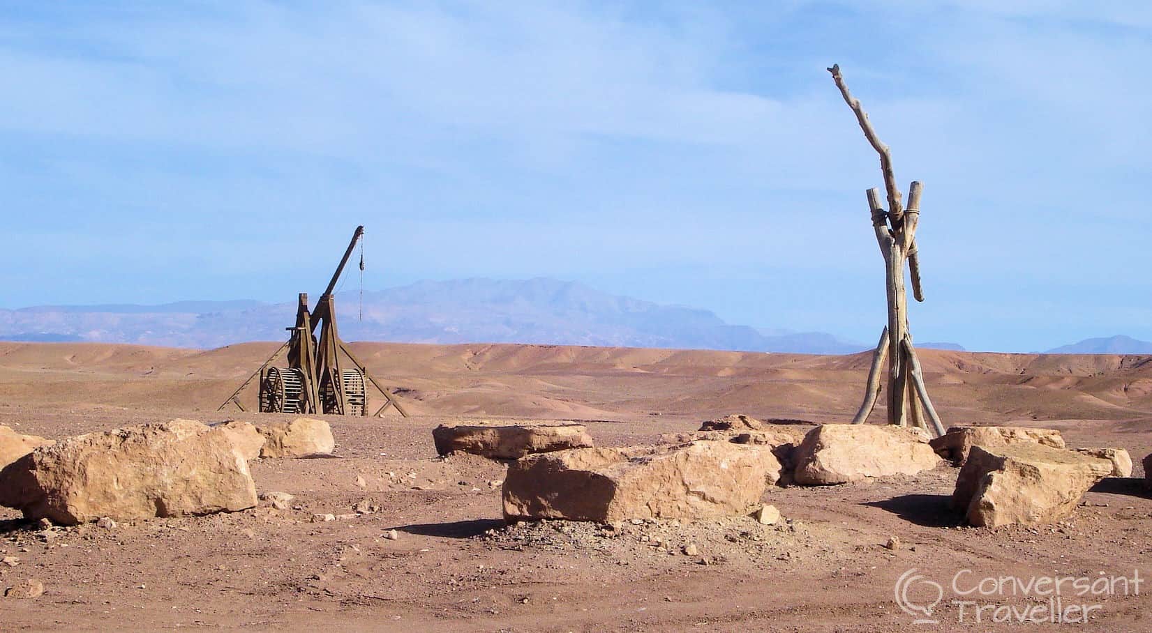Desert warfare Ouarzazate style