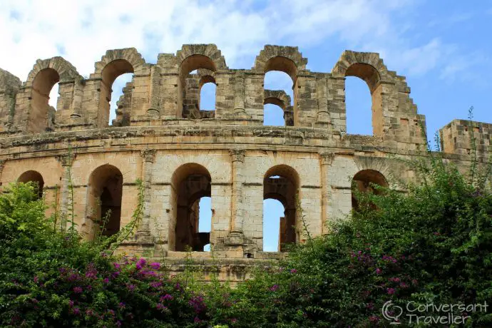 A touch of ancient Rome - the colosseum at El Jem, Tunisia