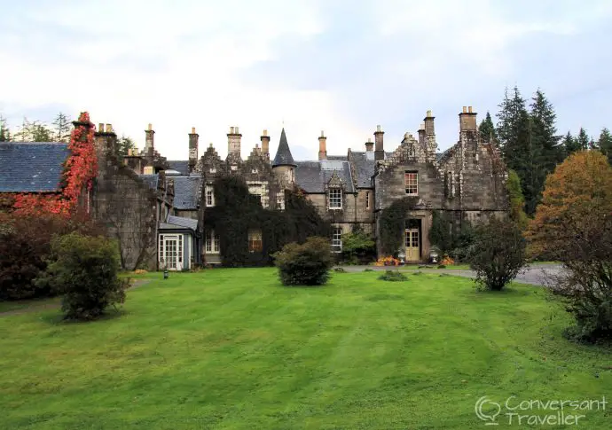 The majestic Ardanaiseig Hotel, Loch Awe