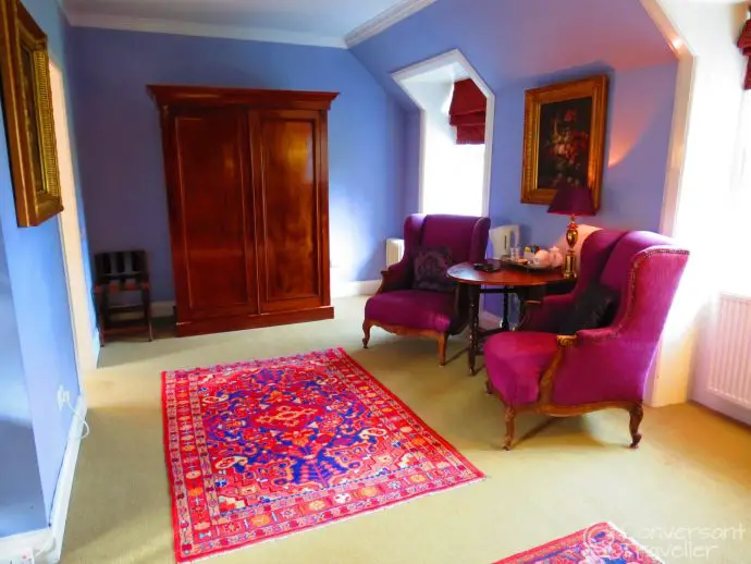 Loving the purple in the Kilchurn Suite!