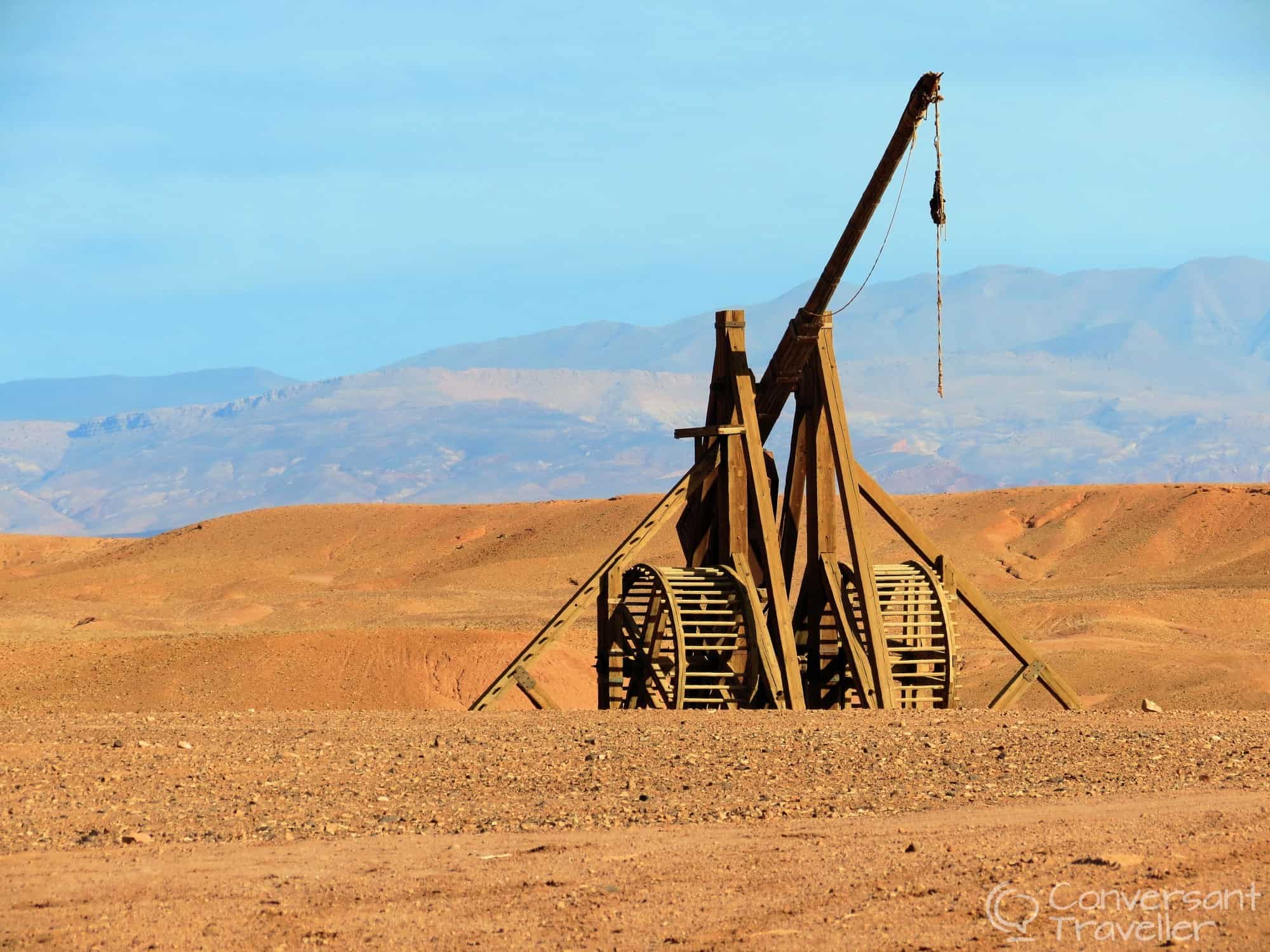 One of the ballistas used in the Kingdom of Heaven