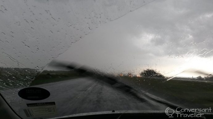 Just another ENTIRE day driving through a storm
