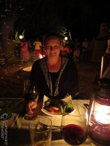 Boma dinner at Safari Lodge