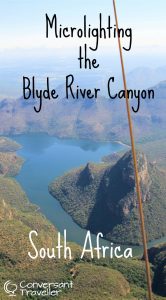 Blyde River Canyon microlight Hoedspruit