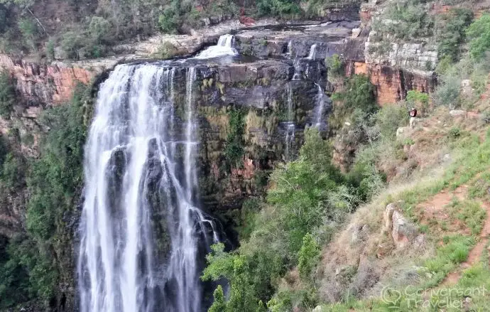 Hubbie at Lisbon Falls, Blyde River Canyon, South Africa
