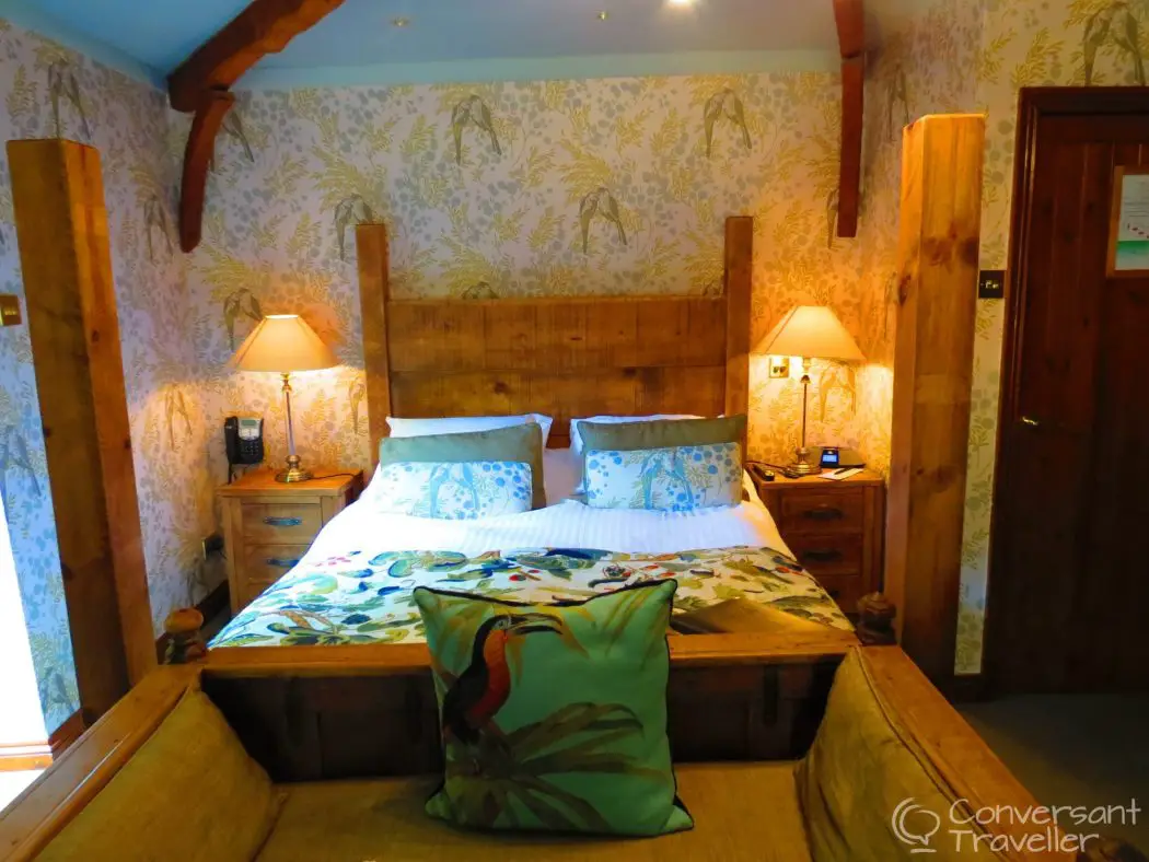 The Seychelles themed suite at Crab Manor, Yorkshire, UK