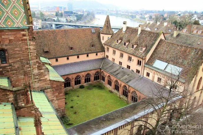 Basel Minster cloisters