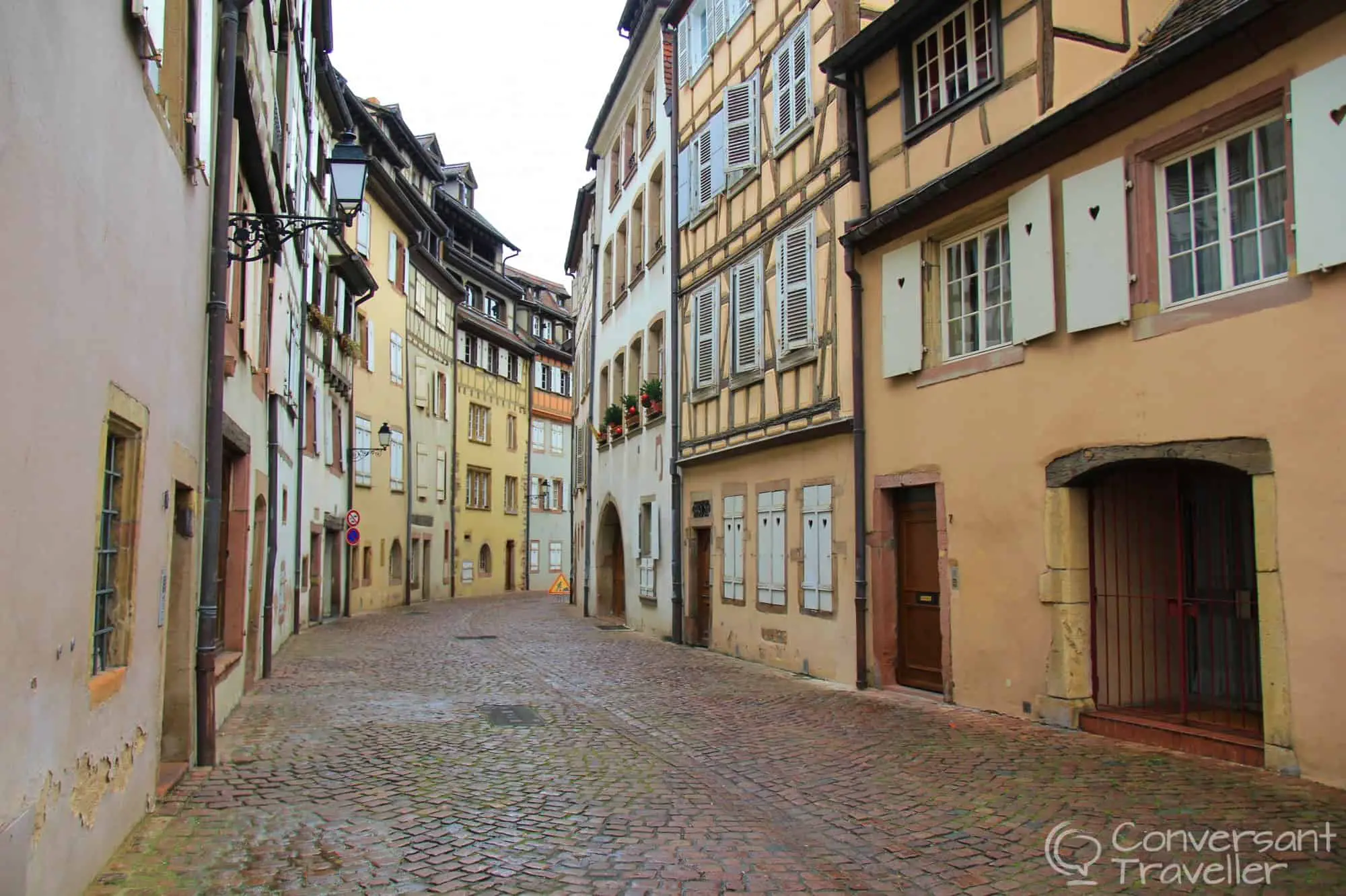 The iconic high timber framed buildings of the Tanners District, Colmar